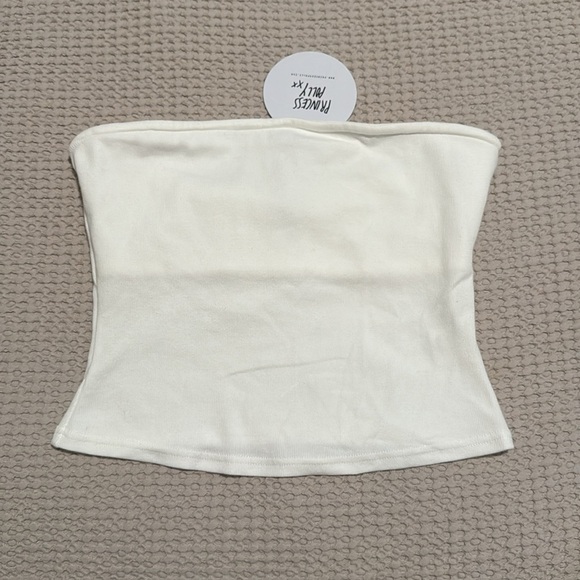 NWT princess polly baseline strapless rib top - Picture 3 of 6